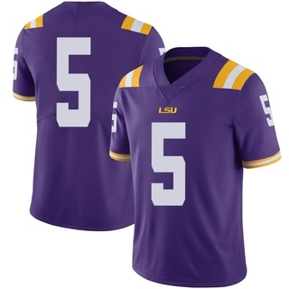 Jay Ward Limited Purple Men's LSU Tigers Football Jersey