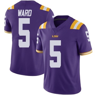 Jay Ward Limited Purple Men's LSU Tigers Vapor Untouchable Football Jersey