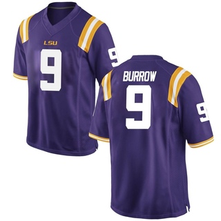 Joe Burrow Replica Purple Youth LSU Tigers Football Jersey - LSU Store