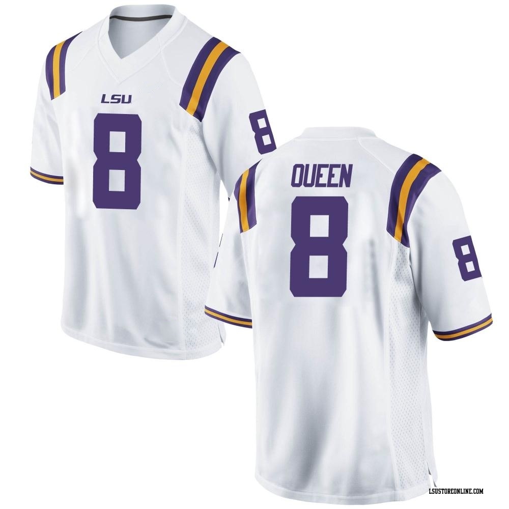 Shirts, Justin Jefferson Lsu White Jersey Sizes S2xl