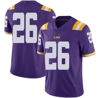 Quad Wilson Limited Purple Men's LSU Tigers Football Jersey