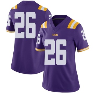 Quad Wilson Limited Purple Women's LSU Tigers Football Jersey